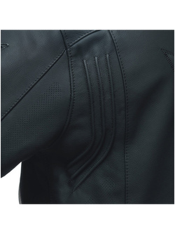 Kurtka motocyklowa skórzana Dainese Razon 2 Perforowana czarna