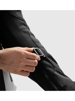 Kurtka motocyklowa damska tekstylna Rebelhorn Hiflow V czarno-szaro-żółta