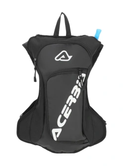 Plecak enduro Acerbis Acqua Logo z bukłakiem 2 litry, czarno-biały [pojemność: 5 l]
