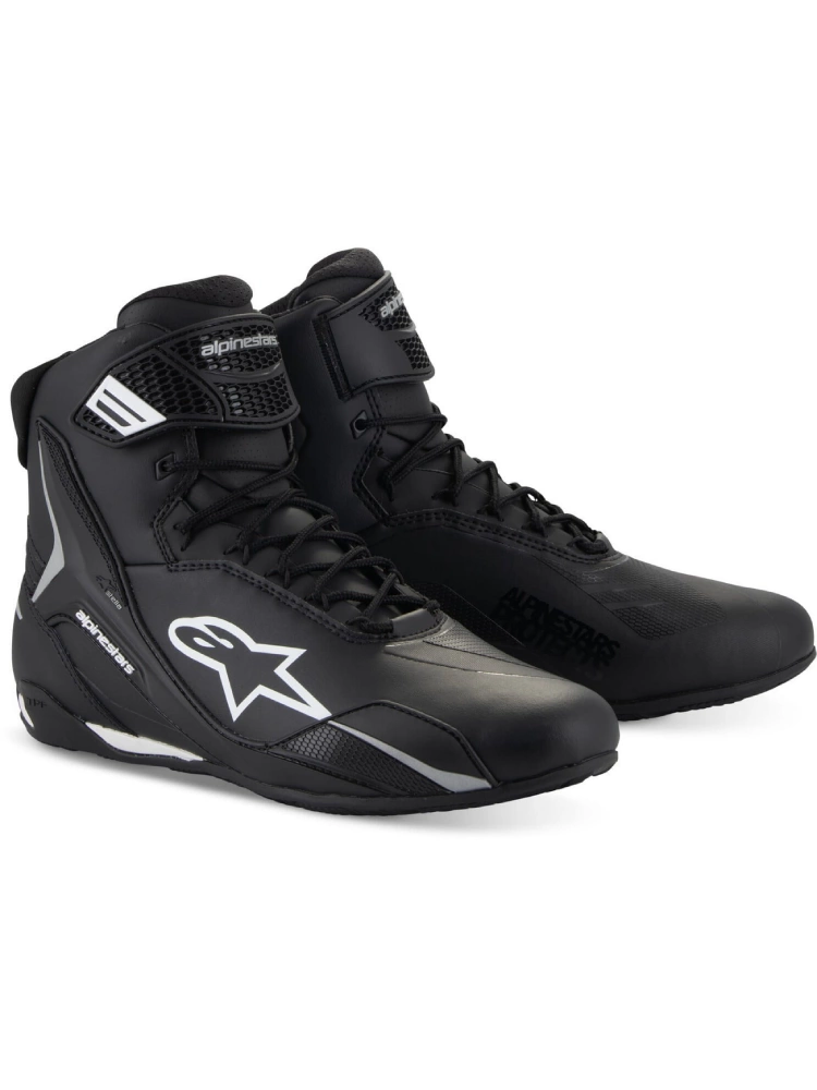 Buty motocyklowe damskie Alpinestars Faster-4 czarno-białe