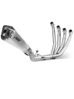 Pełny układ wydechowy (Delta Race) MIVV do Honda CB650 R (19-) / CBR650 R (19-) srebrny