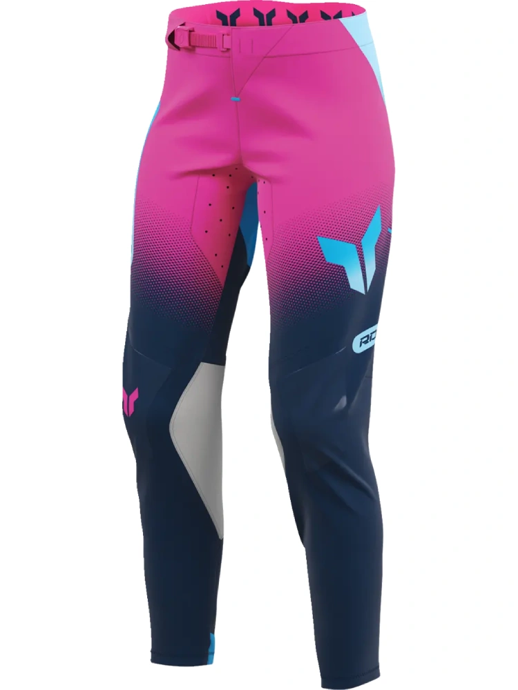 Spodnie cross damskie Thor Sportmode Merge granatowo-różowe