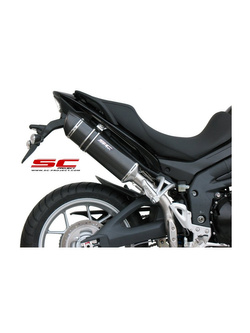 Tłumik owalny (Wysoka pozycja) SC-Project do Triumph TIGER 1050 [07-12]