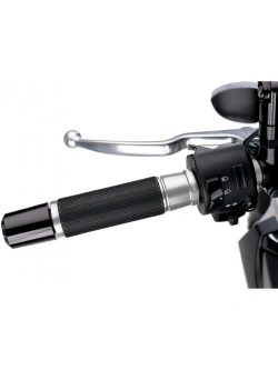 Manetki PUIG 3553 Hi-Tech Ascent do kierownic o średnicy 22 [mm] srebrne