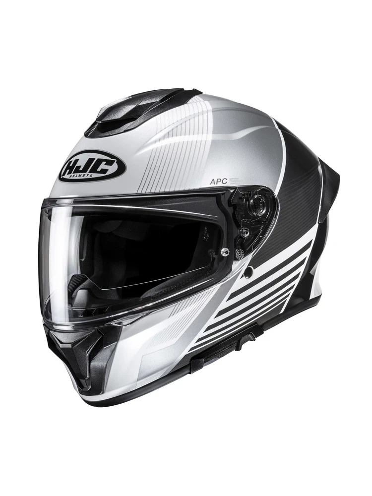 Kask integralny HJC C71 Morix biało-czarny