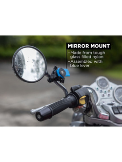 Zestaw na motocykl: etui na telefon iPhone 16 + mocowanie Quad Lock
