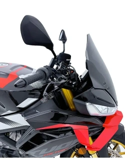 Szyba motocyklowa WRS Touring Aprilia Tuono V4 1100 (25-) mocno przyciemniana