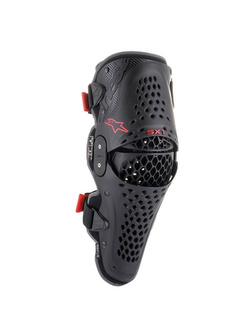Ochraniacze kolan Alpinestars Sx-1 V2 czarno-czerwone