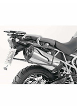Stelaż boczny Hepco&Becker Triumph Tiger 800 / XC [-14] Czarny z systemem Lock it