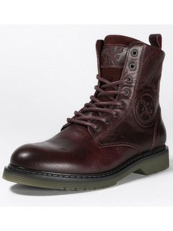 Buty motocyklowe damskie John Doe Sixty bordowe