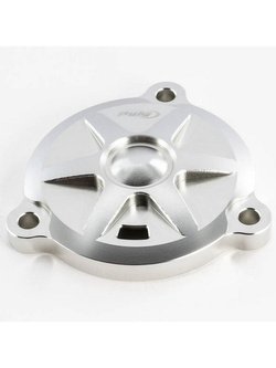 Pokrywa miski olejowej PUIG Yamaha T-Max 530/SX/DX (12-19), T-MAX 560/TECH MAX (20-) srebrna