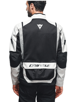 Kurtka motocyklowa tekstylna Dainese Desert Tex szaro-czarna