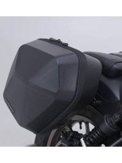 Zestaw: kufry boczne plastikowe Urban ABS + stelaże SLC SW-Motech Honda CMX 500 Rabel (16-) [poj.: 2 x 16,5l]