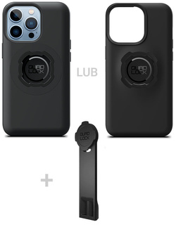 Zestaw: etui na telefon iPhone 13 Pro + adapter do statywu Quad Lock
