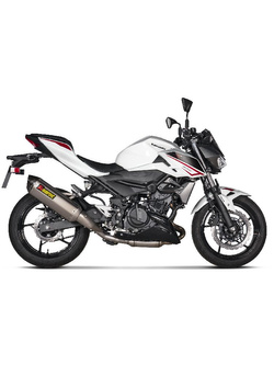 Tłumik motocyklowy Slip-On Line (Titanium+Carbon) Akrapović Kawasaki Z 400 (19-24)/ Ninja 400 (18-24)