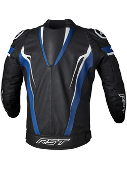 Kurtka motocyklowa skórzana RST Tractech Evo 5 czarno-niebieska