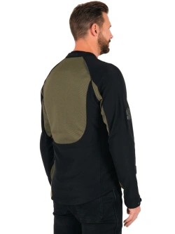 Koszula z ochraniaczami Knox Tor czarno-zielona