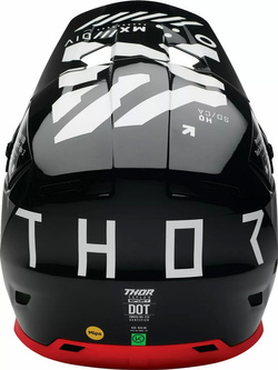 Kask enduro Thor Reflex Sport Strike czarno-czerwony