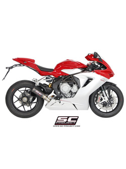 Tłumik CR-T (Wysoka pozycja) Slip-On SC-Project do MV Agusta F3 675 / 800 [11-17]
