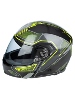 Kask szczękowy Klim GT1 Expedition Encrypted czarno-szaro-żółty