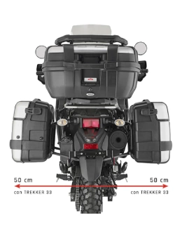 Stelaż kufrów bocznych Monokey GIVI Kawasaki KLR 650/ S (23-)