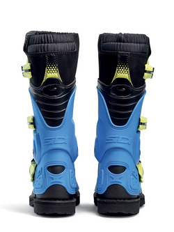 Buty enduro dziecięce Sidi Flame niebiesko-zielono-czarne