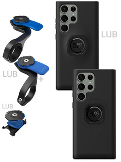 Zestaw rowerowy: etui na telefon Samsung Galaxy S23 Ultra + mocowanie Quad Lock