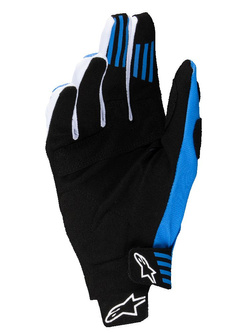 Rękawice cross Alpinestars MX Techstar czarno-niebieskie