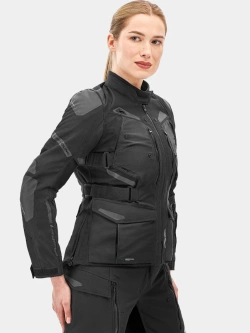 Kurtka motocyklowa damska tekstylna Shima Dune czarna