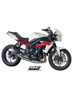 Tłumik stożkowy Slip-on SC-Project do Triumph STREET TRIPLE 675 / R [13-16]/ RX [15-16]