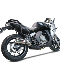 Tłumik motocyklowy G.P.R M3 Inox CF Moto 650 GT (25) [z homologacją]