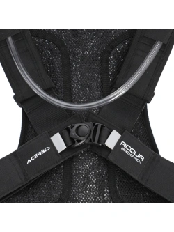 Plecak enduro Acerbis Acqua Logo z bukłakiem 2 litry, czarno-biały [pojemność: 5 l]