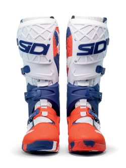 Buty enduro Sidi Crossair X biało-niebiesko-czerwone