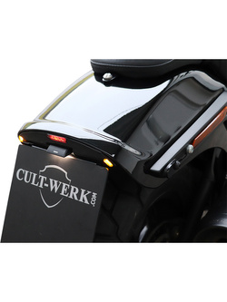 Mocowanie tablicy rejestracyjnej Cult-Werk do Harley Davidson FXFBS 1868 Softail Fat Bob 114 (18-), FXFB 1750 ABS Softail Fat Bob 107 (18-19)