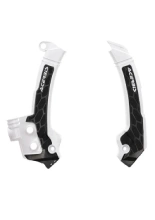 Osłony ramy Acerbis X-Grip Husqvarna (wybrane modele) biało-czarne