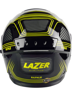 Kask integralny Lazer Rafale Darkside czarno-żółty