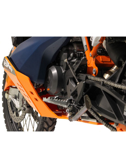 Płyta pod silnik AXP Racing Touring KTM Adventure 790/ R/ 890 Adventure/R/L (19-25) pomarańczowa