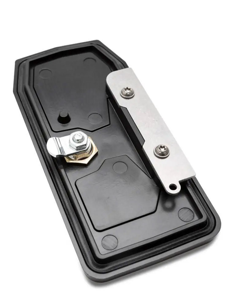 Pokrywa do skrzynki narzędziowej do oryginalnego stelaża Touratech BMW (wybrane modele) czarna