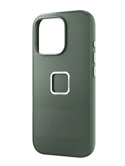 Etui Peak Design Mobile Everyday Fabric do smartfona iPhone 16 Pro zielone
