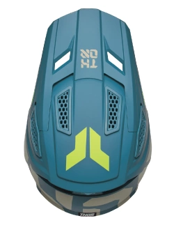 Kask enduro Thor Fleet Forge niebieski