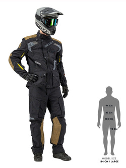 Kurtka motocyklowa tekstylna Scott Dualraid Dryo czarna