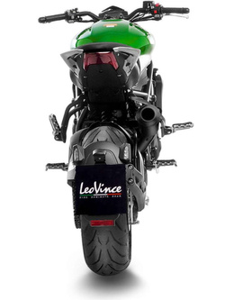 Tłumik motocyklowy LeoVince LV-10 Full Black [Slip-On, Black Stainless Steel] do Benelli 752 S (19-24)