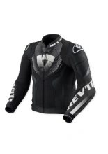 Kurtka motocyklowa skórzana REV’IT! Hyperspeed 3 Air czarno-biała