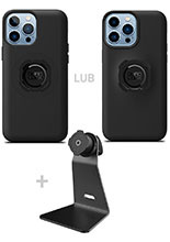 Zestaw na biurko: etui na telefon iPhone 13 Pro Max + uchwyt Quad Lock