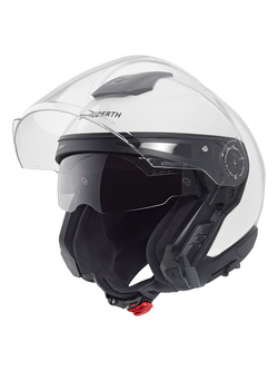 Zestaw: Kask otwarty Schuberth J2 biały + dedykowany interkom motocyklowy