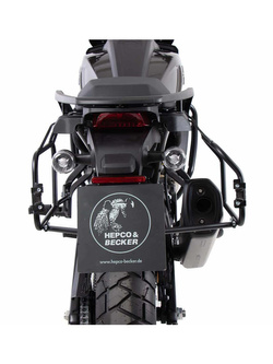 Stelaż kufrów bocznych Hepco&Becker Cutout Xplorer 40/37 Harley Davidson Pan America 1250/Special (21-)/ Pan America 1250 ST (25-) czarny