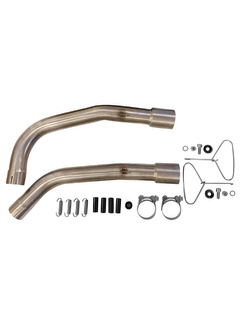 Podwójny tłumik G.P.R Trioval wysoka wersja [Slip-On, Stainless Steel] - Honda VTR 1000 F Firestorm [97-07]