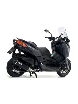 Tłumik Arrow Urban [Aluminium "Dark" + Nichrom "Dark"] - Yamaha X-Max 400 [17-20]