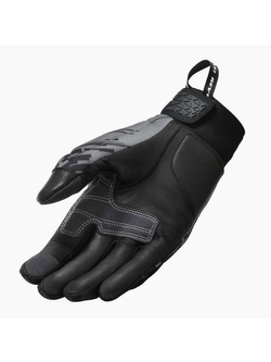 Rękawice motocyklowe tekstylno-skórzane REV’IT! Spectrum czarno-szare