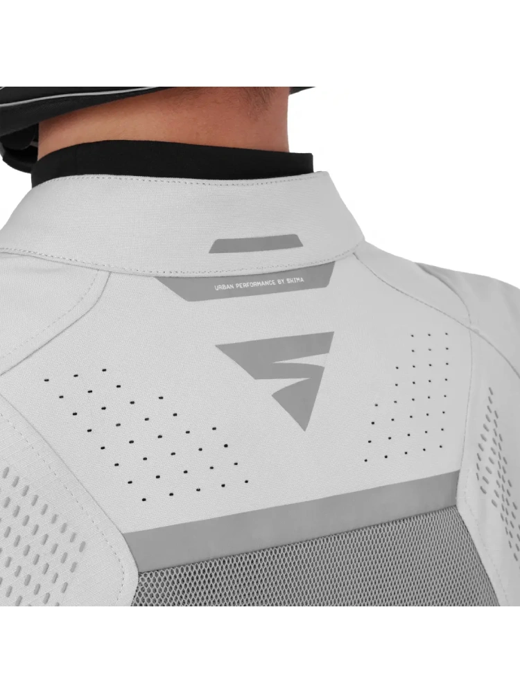 Kurtka motocyklowa tekstylna Shima Rush 3.0 Air G2 szara
